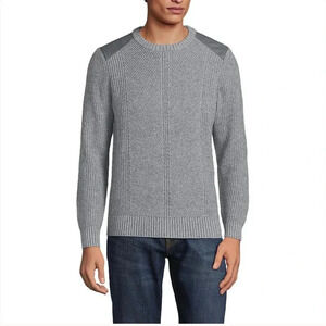 Size XLT Blake Shelton x Lands' End Men's Cotton Blend  Heartland Sweater